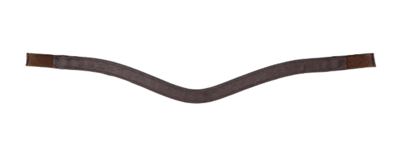 Shires Velociti GARA Three Tone Browband - Rose/Havana-2