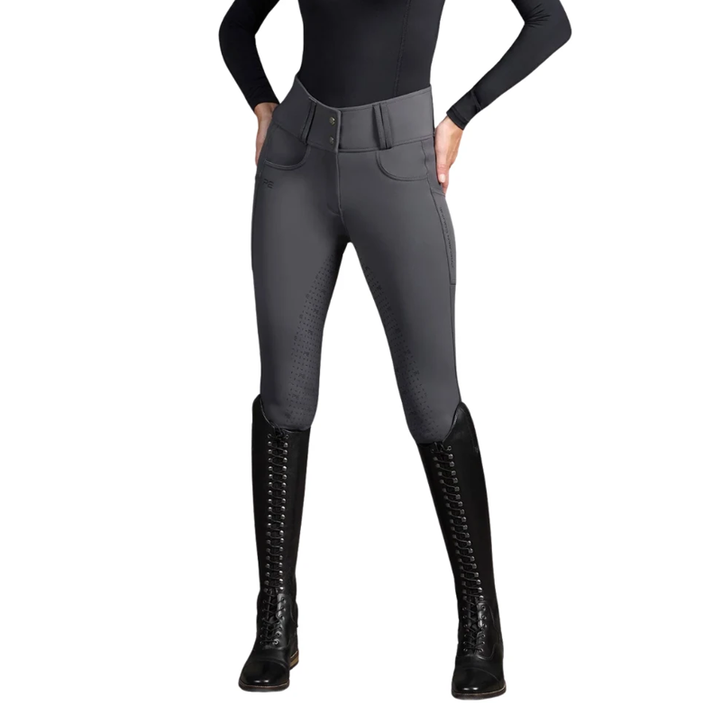 Premier Equine Coco II Womens Gel Full Seat Riding Breeches - Anthracite