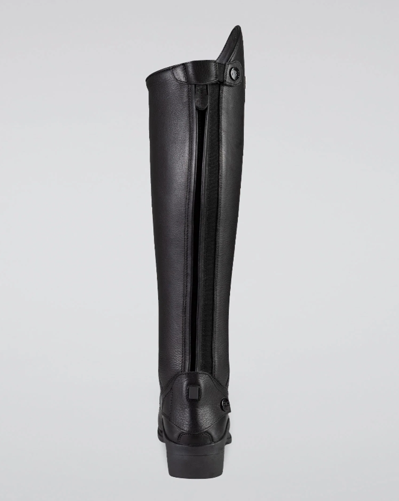 Premier Equine Vallardi Ladies Leather Field Tall Riding Boot - Black Regular -2