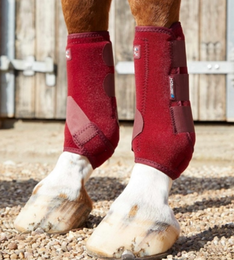 Premier Equine Air-Tech Sports Medicine Boots - Burgundy