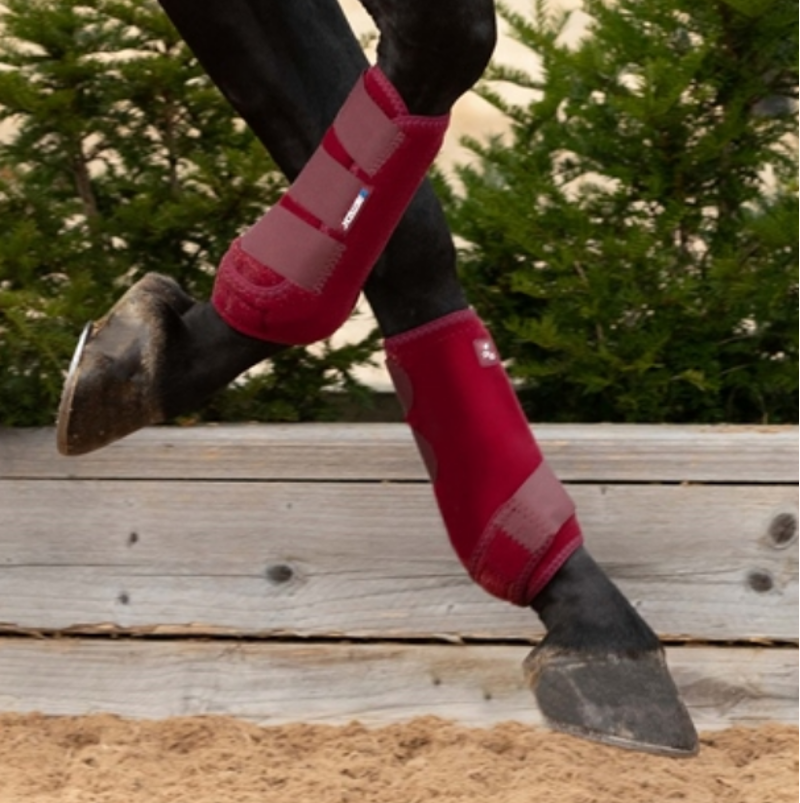 Premier Equine Air-Tech Sports Medicine Boots - Burgundy-1