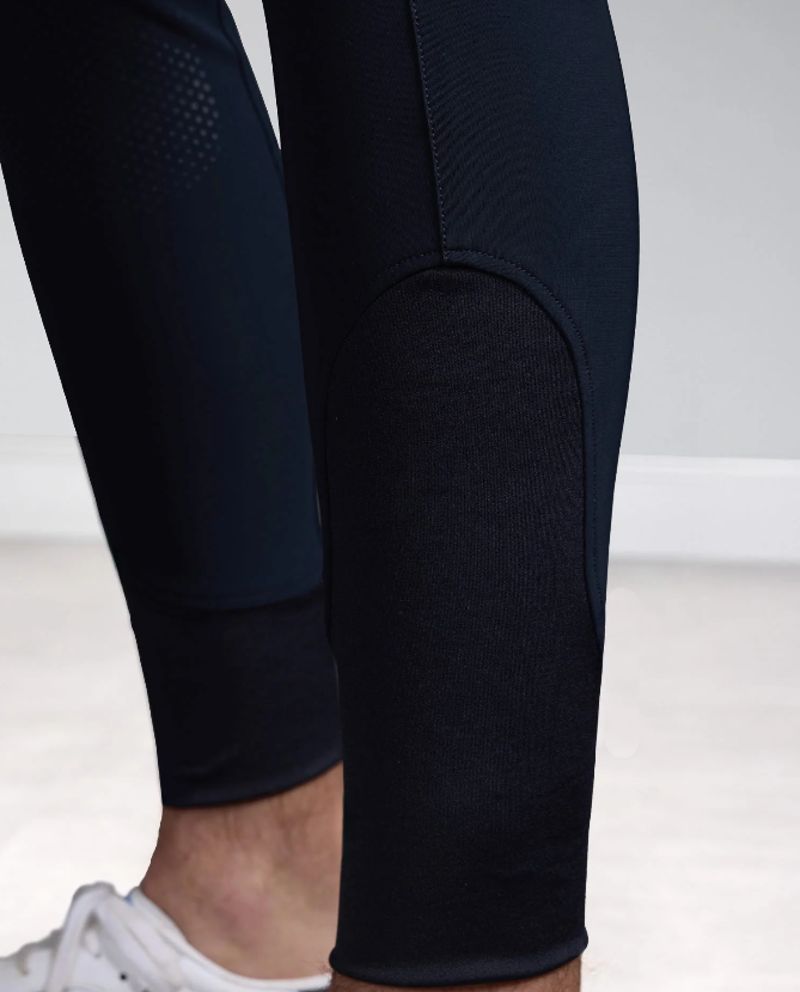 Premier Equine Verismo Men's Gel Knee Riding Breeches - Navy-4