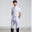 Premier Equine Verismo Men's Gel Knee Riding Breeches - White