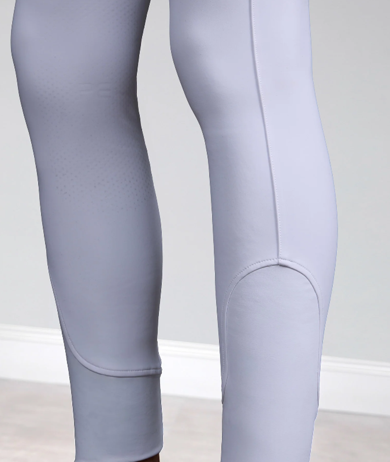 Premier Equine Verismo Men's Gel Knee Riding Breeches - White-3