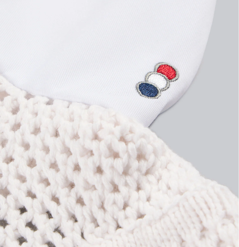 Premier Equine Sport Ear Bonnet - White-2