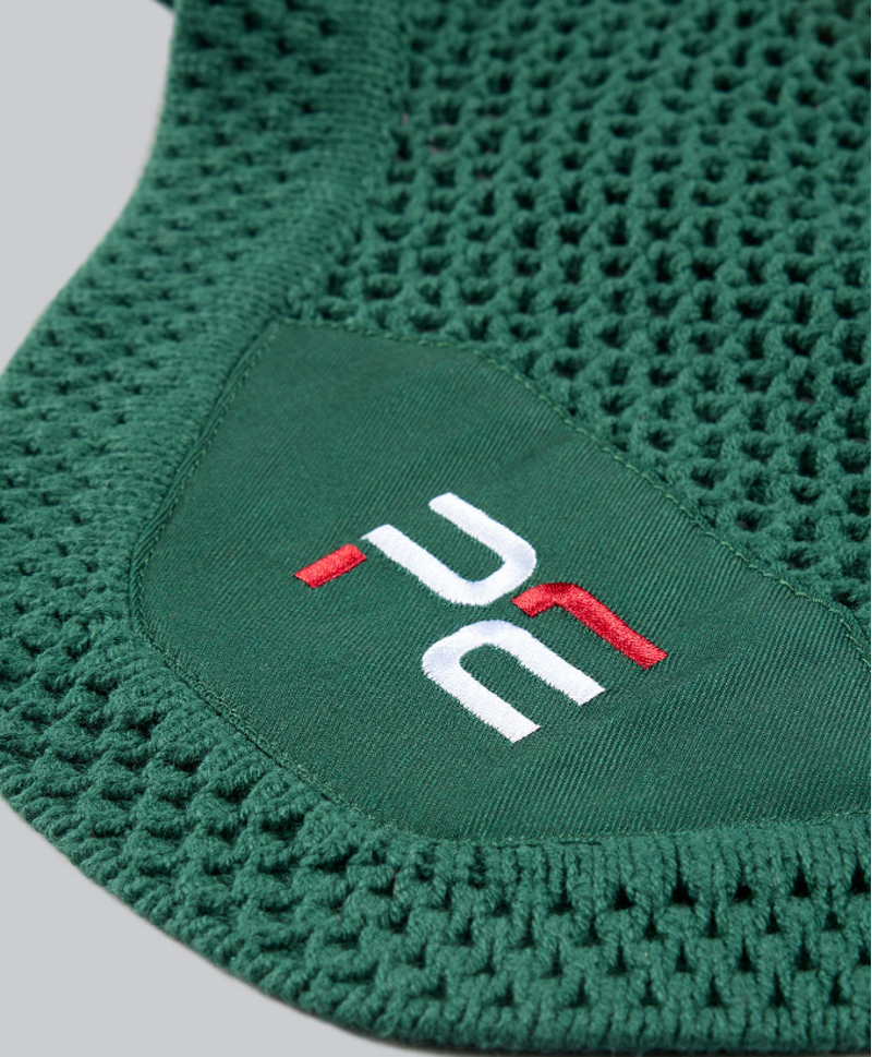 Premier Equine Sport Ear Bonnet - Olive-1