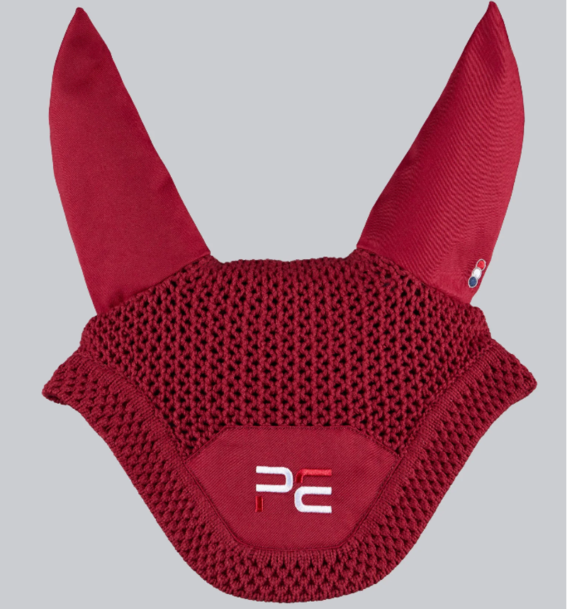 Premier Equine Sport Ear Bonnet - Burgundy