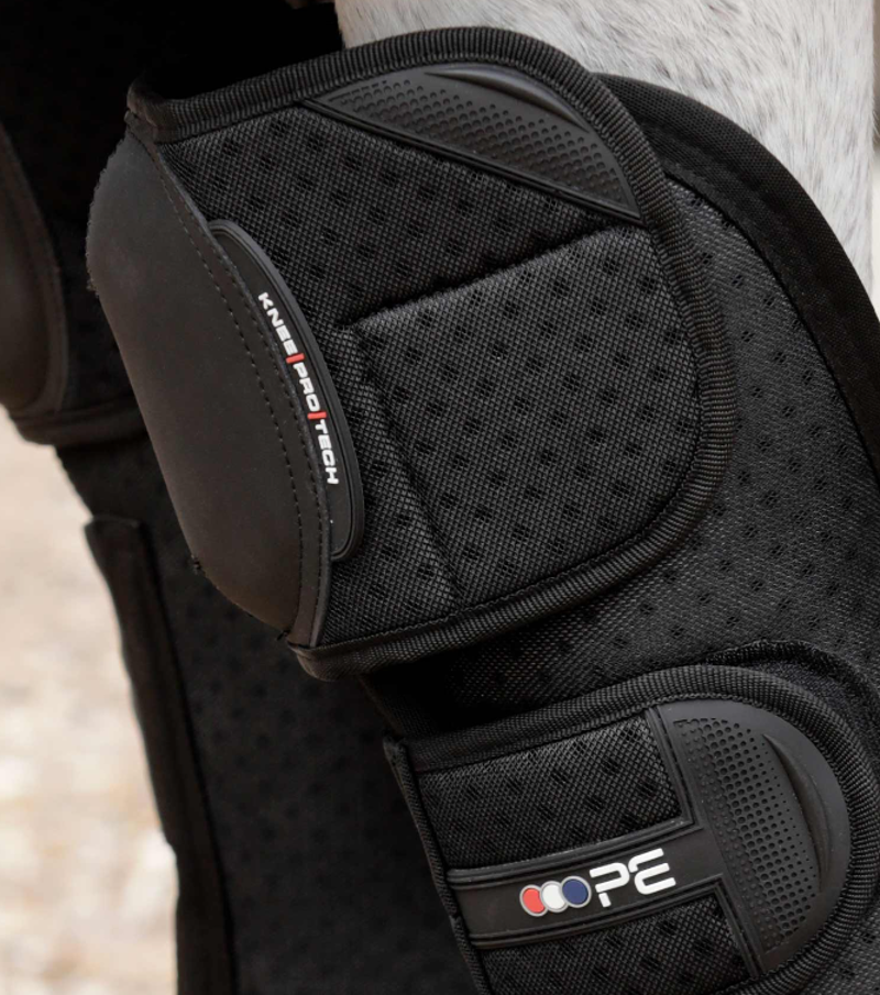 Premier Equine Airtechnology Knee Pro-Tech Horse Travel Boots - Black-3