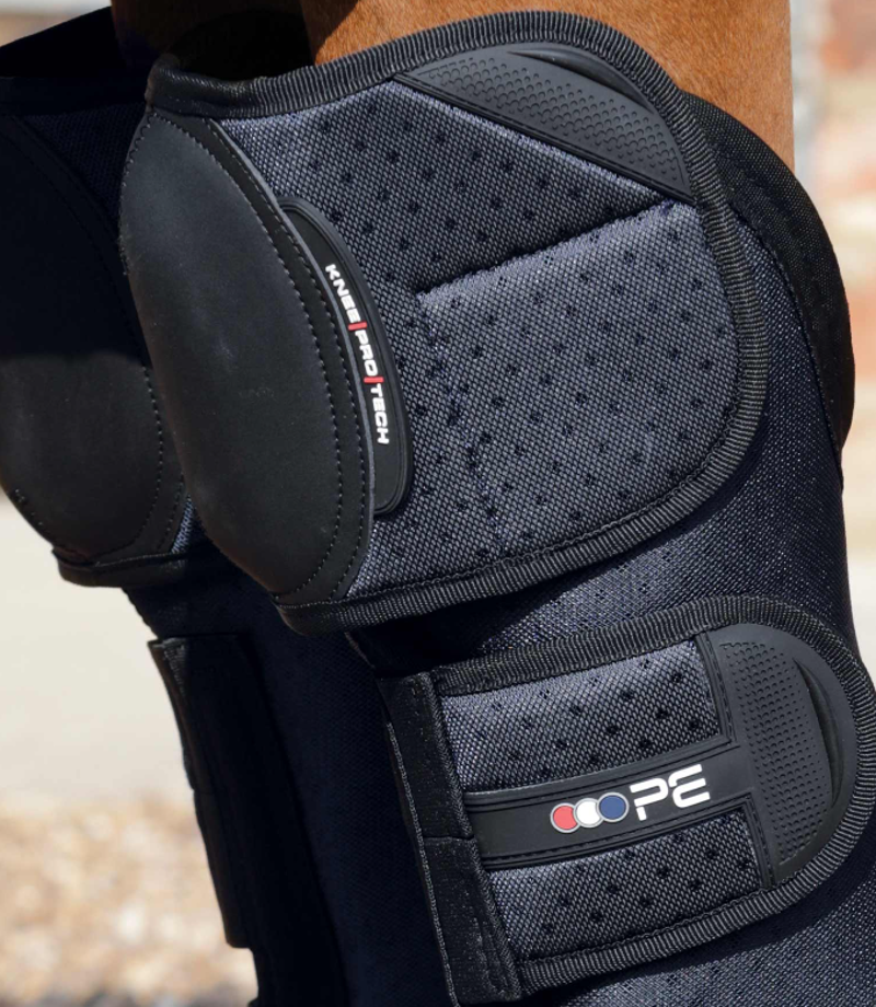 Premier Equine Airtechnology Knee Pro-Tech Horse Travel Boots - Navy-4