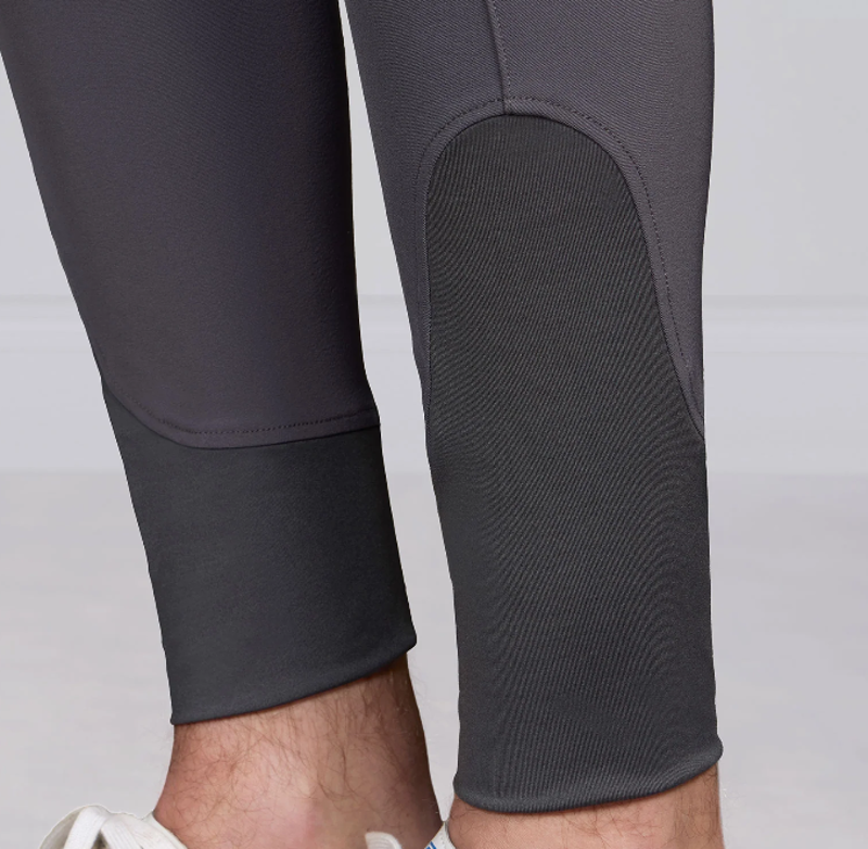 Premier Equine Ludis Men's Gel Knee Riding Breeches - Anthracite-3