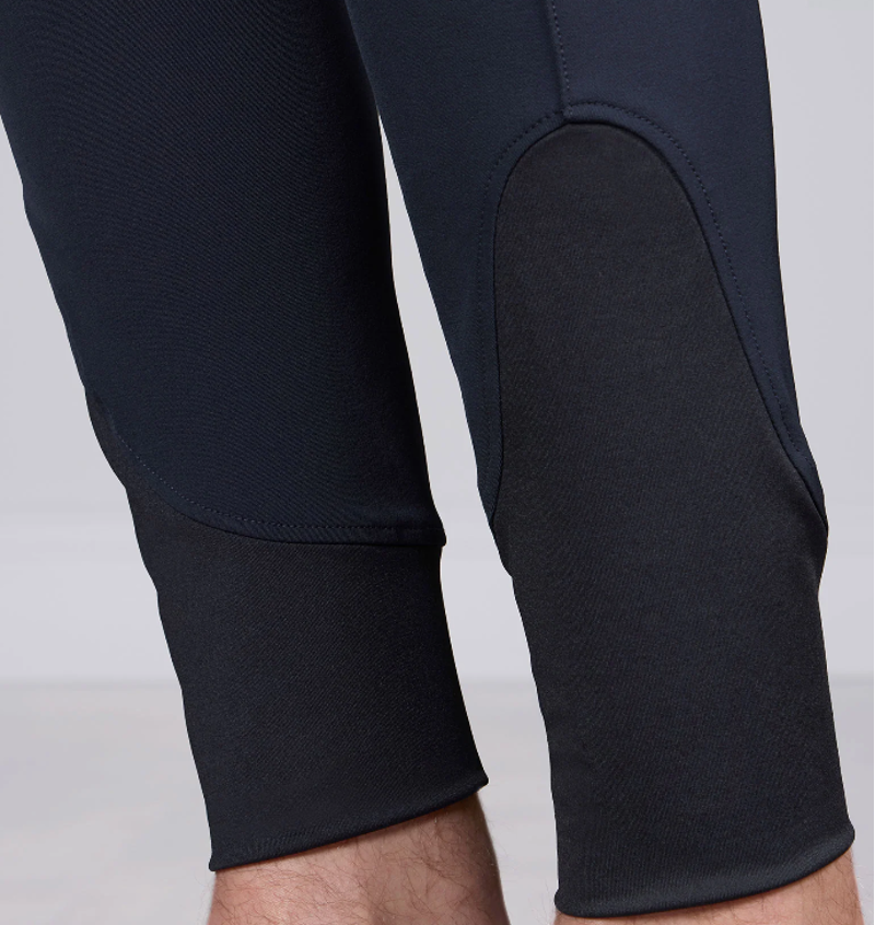 Premier Equine Ludis Men's Gel Knee Riding Breeches - Navy-3