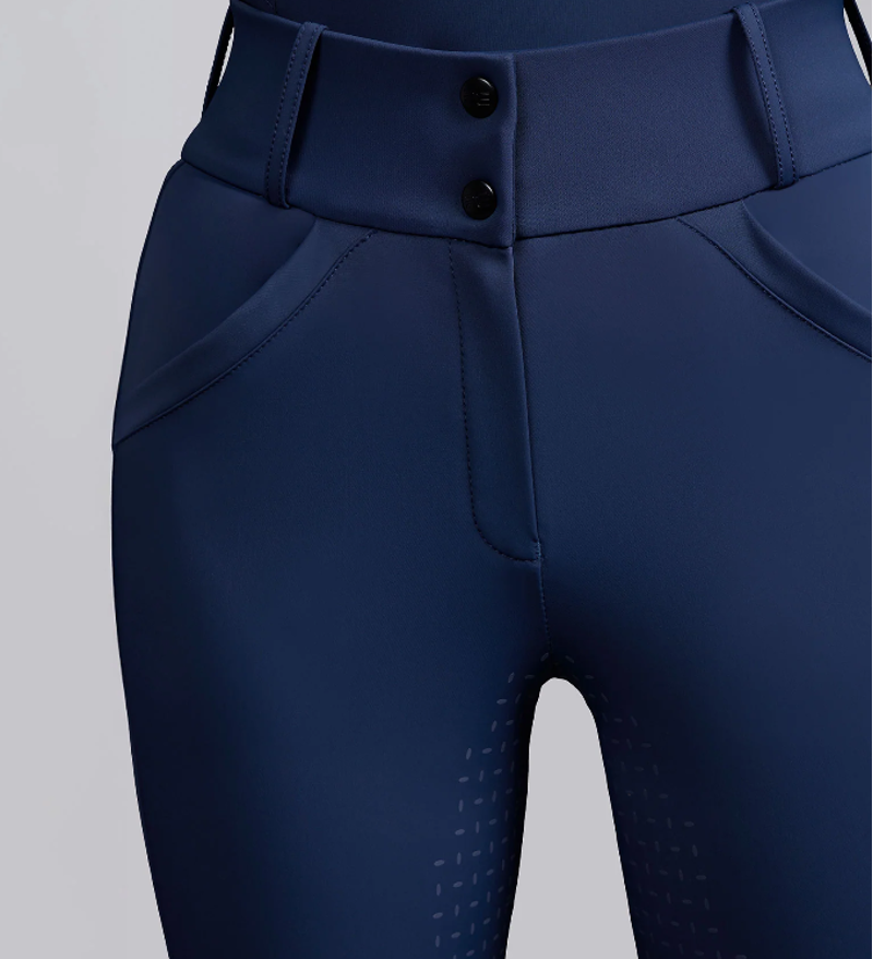 Premier Equine Prospero Ladies Riding Breeches - Navy-1