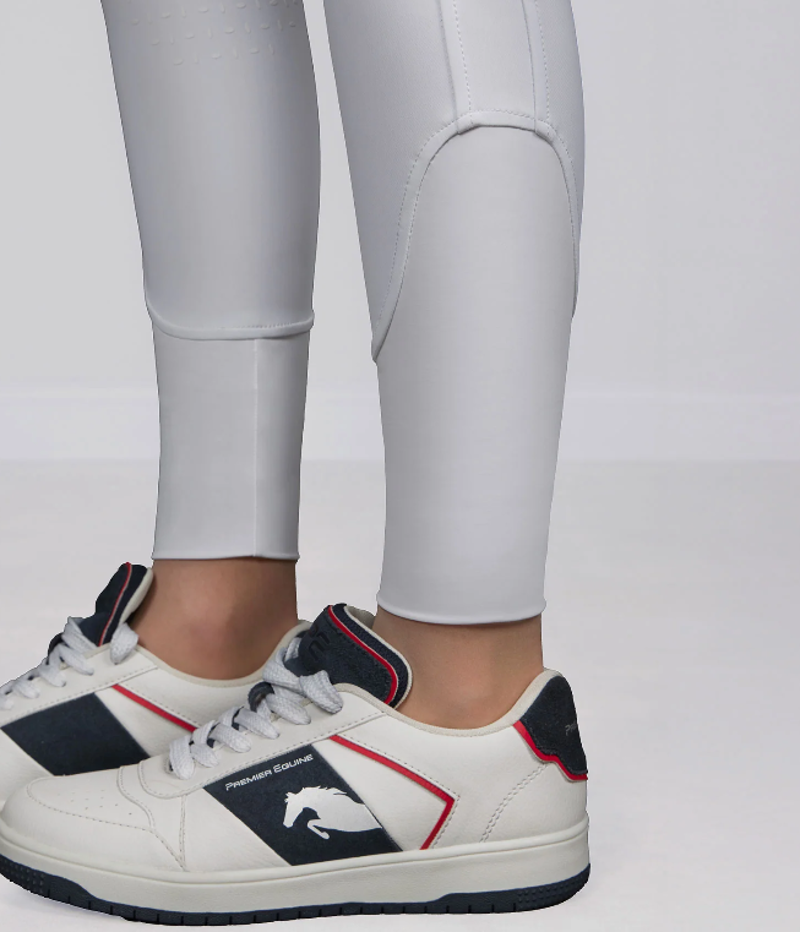 Premier Equine Prospero Ladies Riding Breeches - White-3