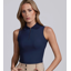 Premier Equine Prospero Ladies Sleeveless Polo Top - Navy