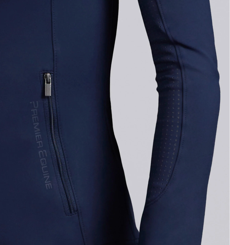 Premier Equine Prospero Ladies Slimline Jacket - Navy -3