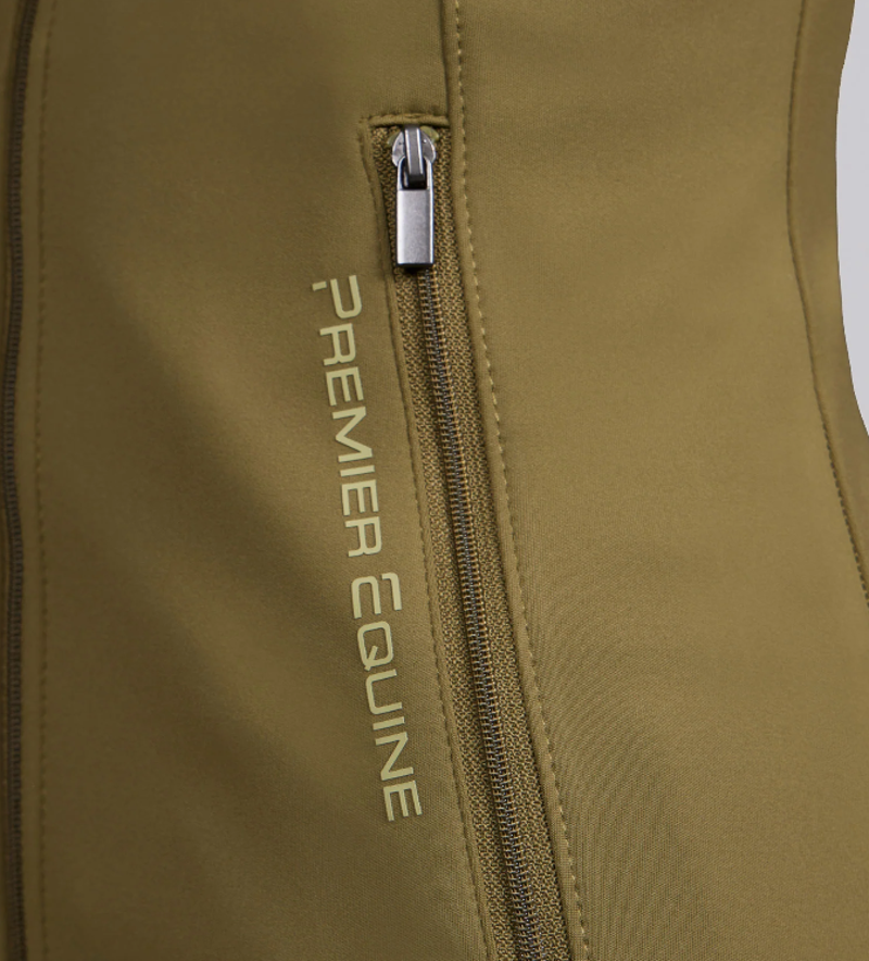 Premier Equine Prospero Ladies Slimline Jacket - Olive -3