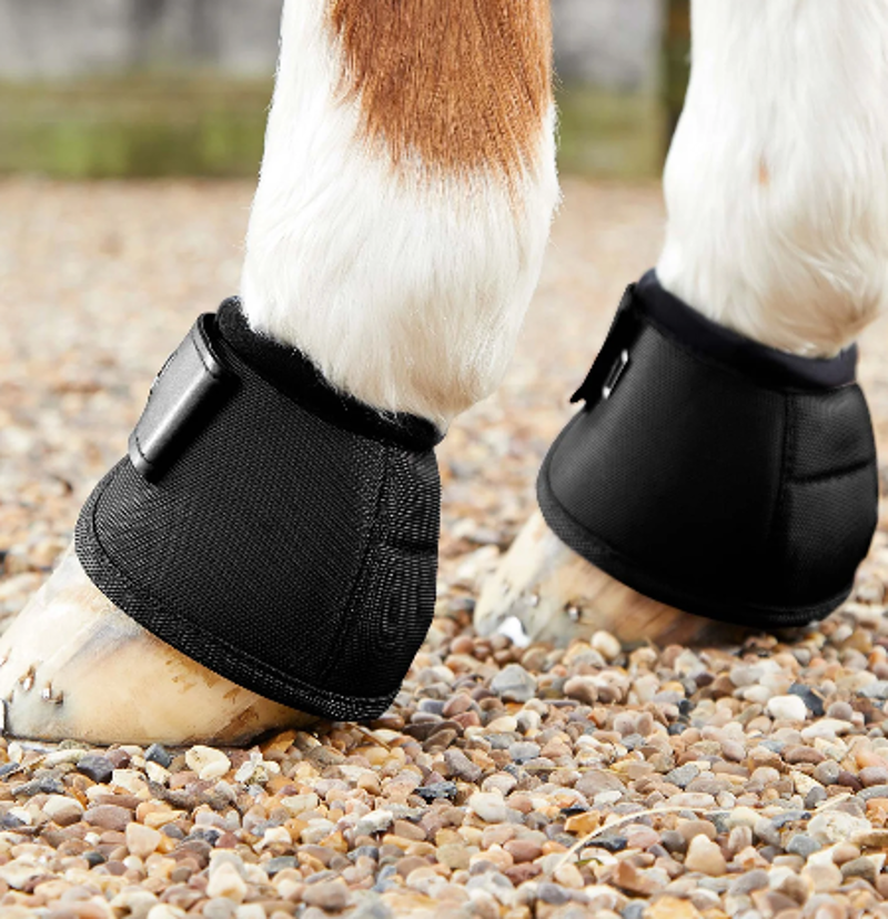Premier Equine Ballistic No-Turn Over Reach Boots - Black-1
