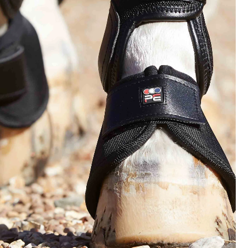 Premier Equine Ballistic No-Turn Over Reach Boots - Black-3
