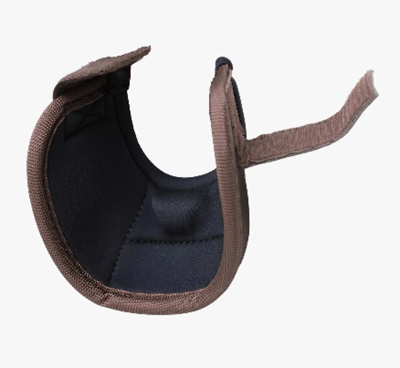 Premier Equine Ballistic No-Turn Over Reach Boots - Brown/ Black-2