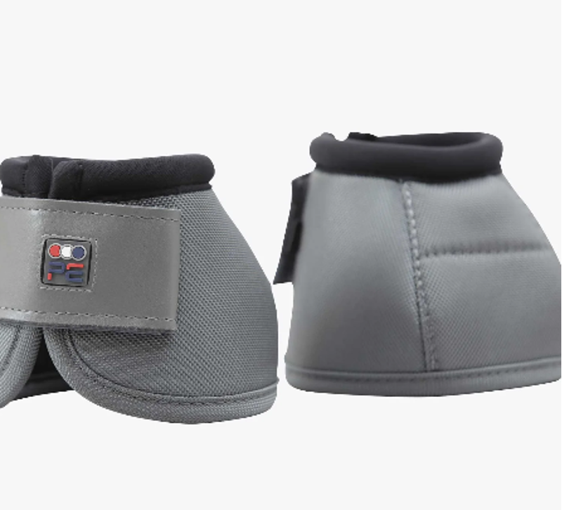 Premier Equine Ballistic No-Turn Over Reach Boots - Grey-3