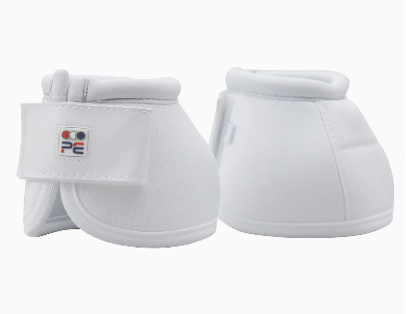 Premier Equine Ballistic No-Turn Over Reach Boots - White-2