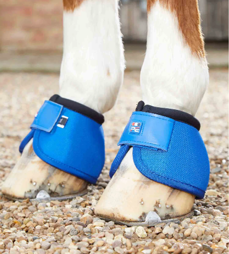 Premier Equine Ballistic No-Turn Over Reach Boots - Royal Blue