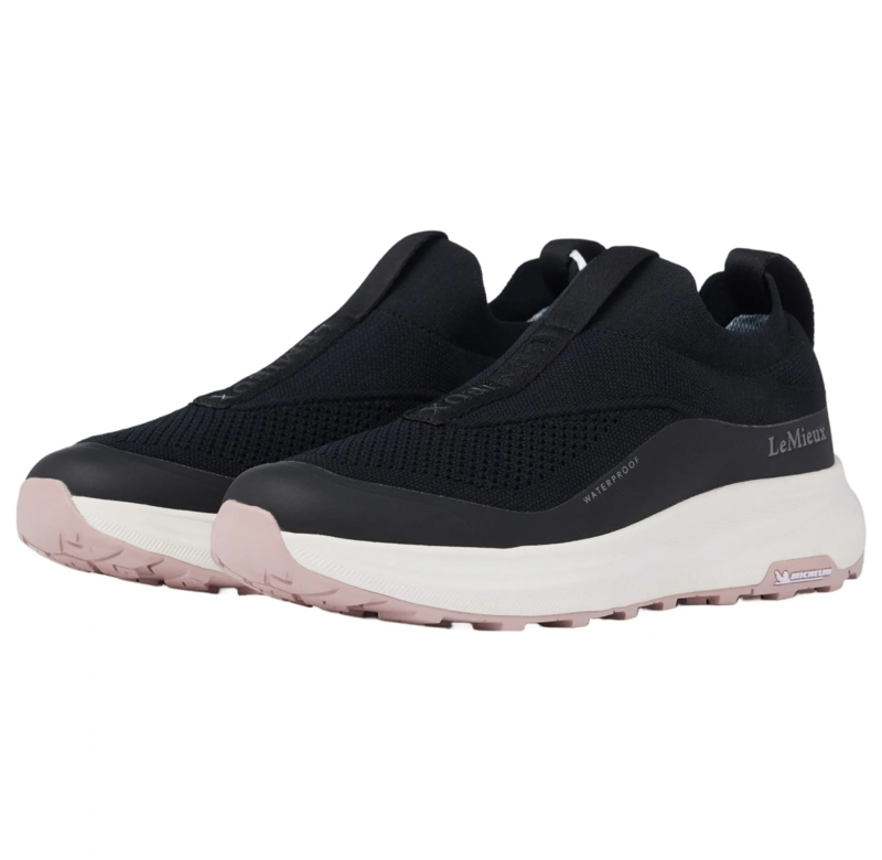 LeMieux Kanta Women's Slip On Waterproof Trainers - Black