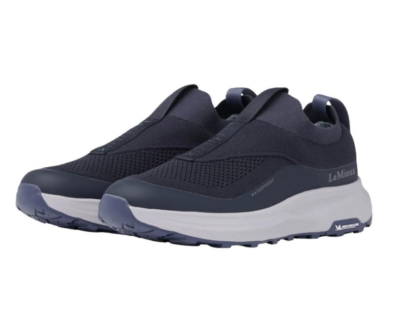 LeMieux Kanta Women's Slip On Waterproof Trainers - Navy