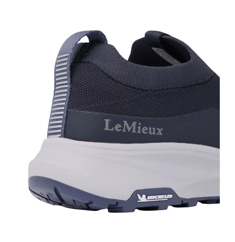 LeMieux Kanta Women's Slip On Waterproof Trainers - Navy-3