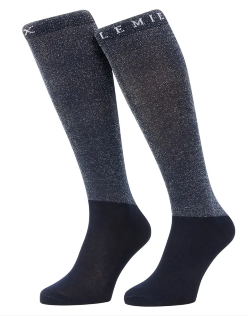 LeMieux Brilliance Competition Socks - Navy