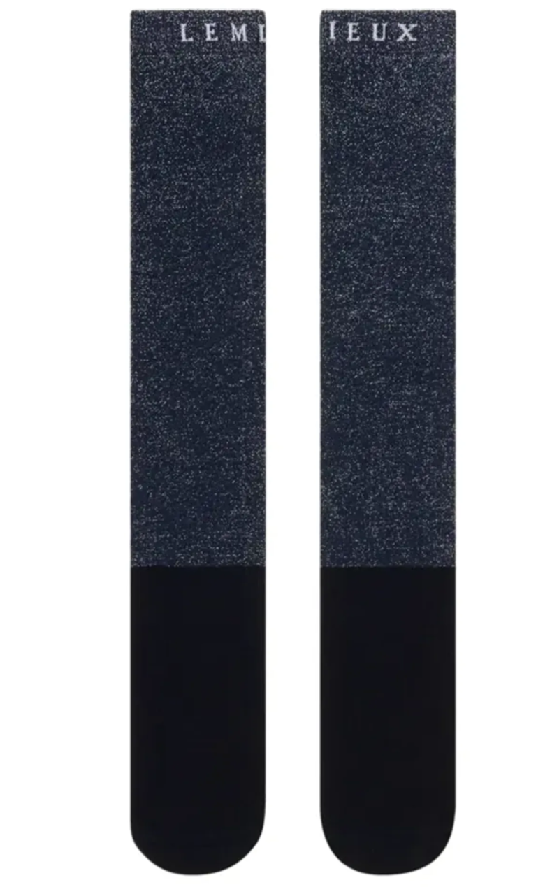 LeMieux Brilliance Competition Socks - Navy-1