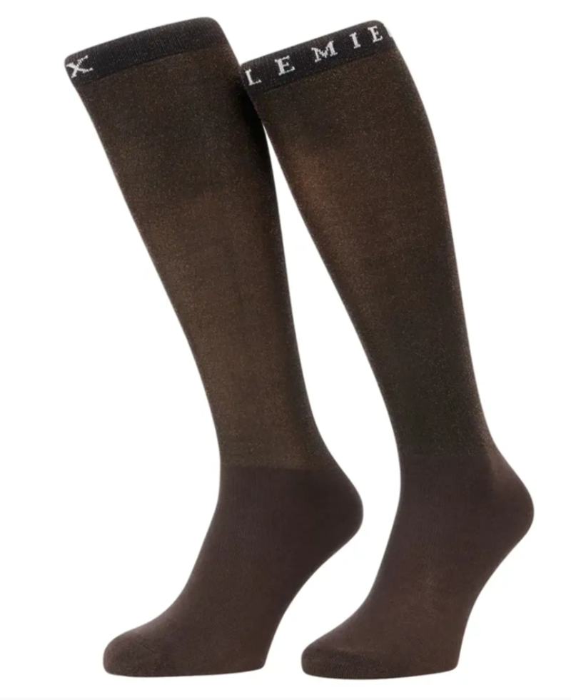 LeMieux Brilliance Competition Socks - Espresso