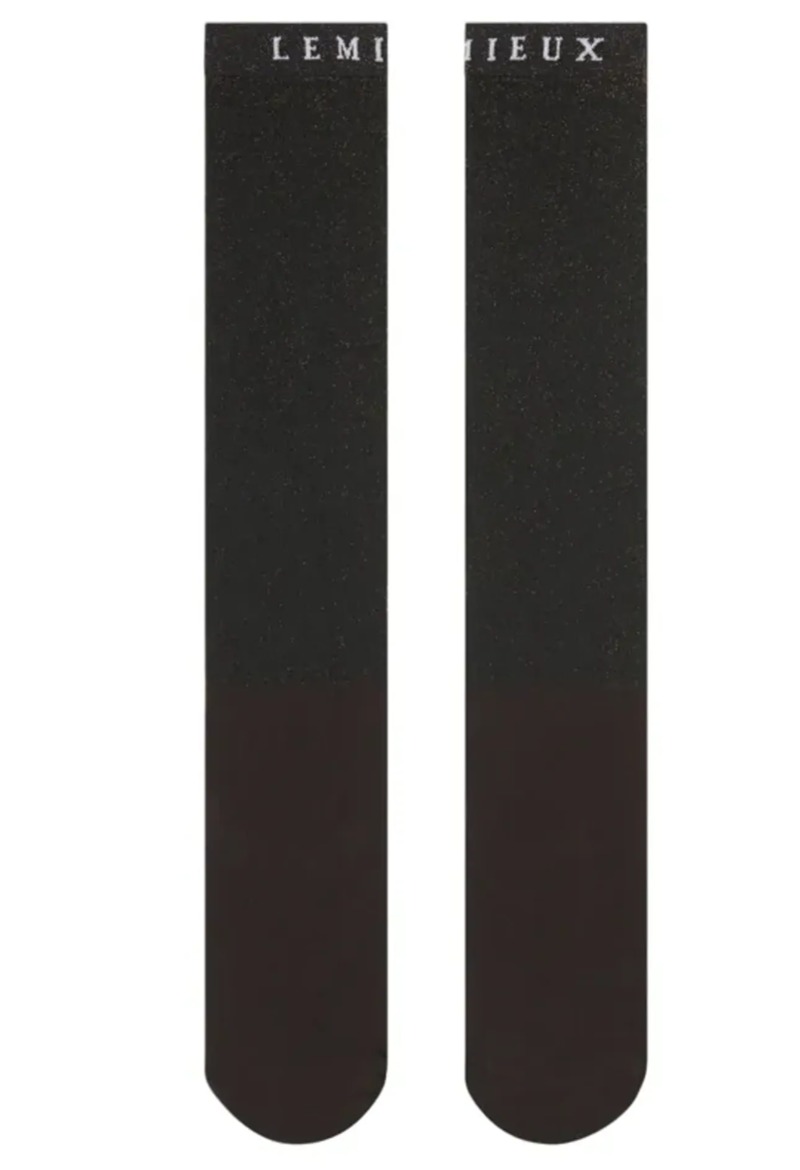 LeMieux Brilliance Competition Socks - Espresso-1