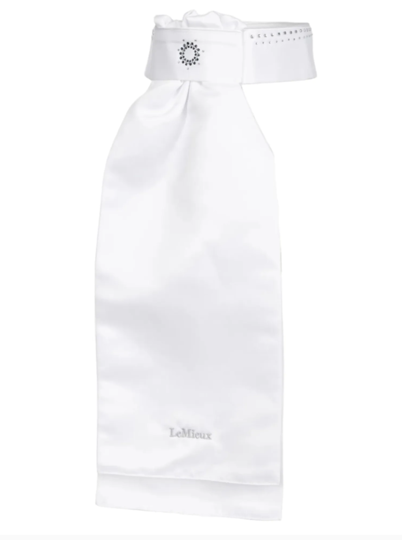 LeMieux Brilliance Stock - White/Navy