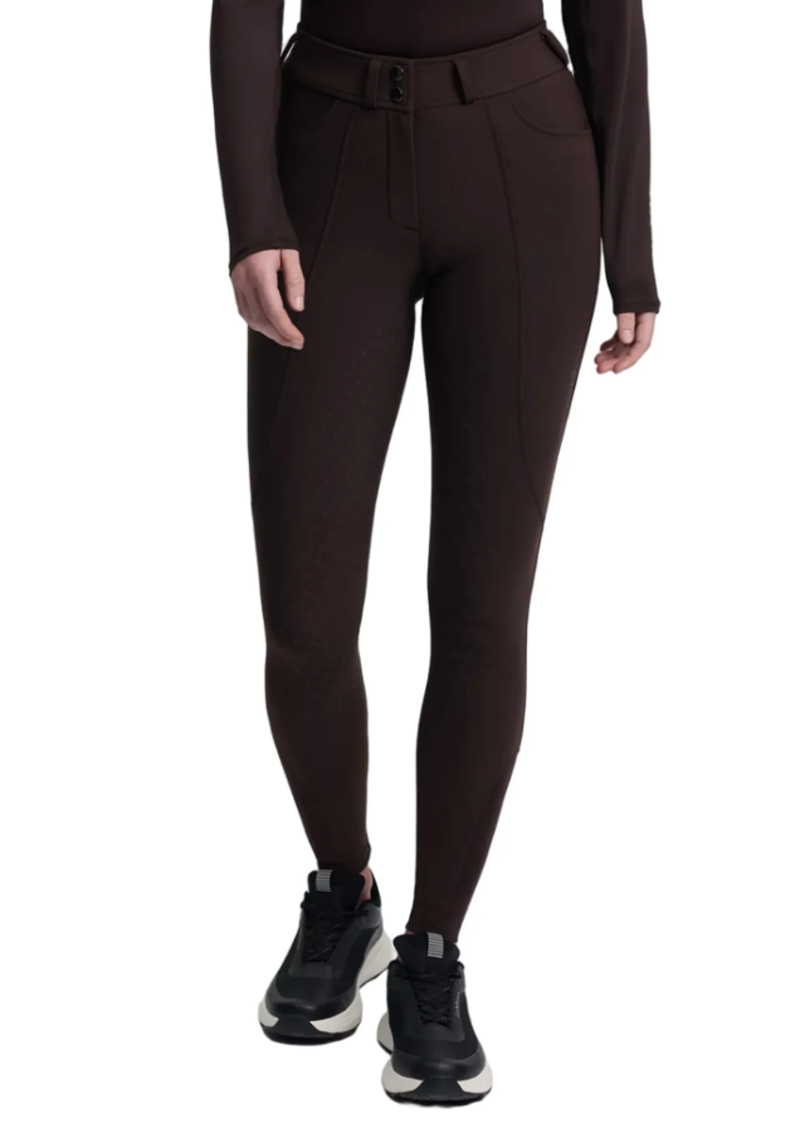 LeMieux Brilliance Women's Full Seat Breeches - Espresso-1