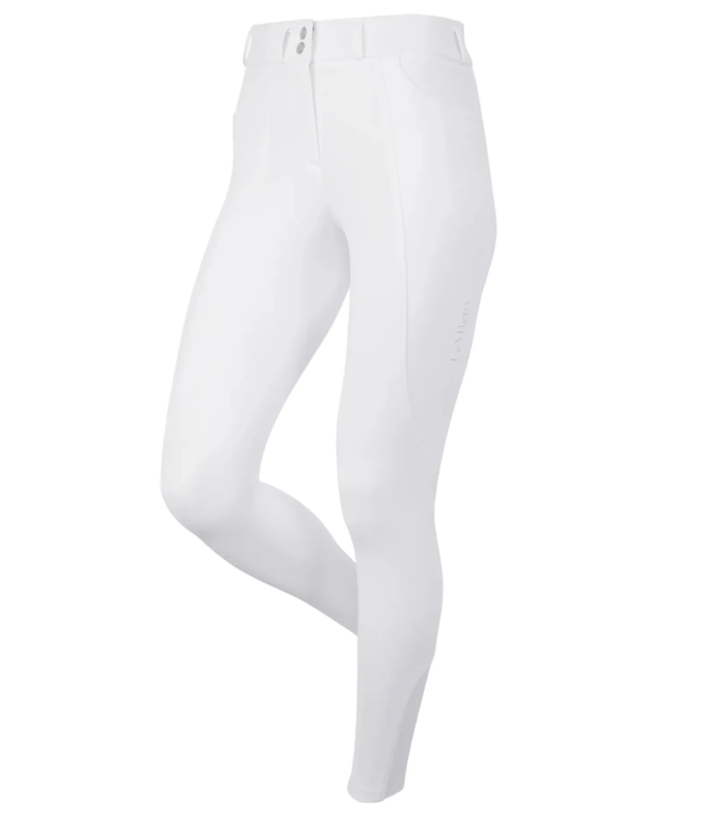 LeMieux Brilliance Women's Full Seat Breeches - White