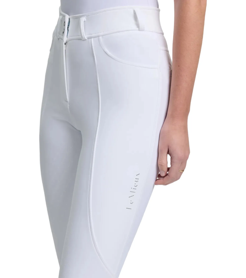 LeMieux Brilliance Women's Full Seat Breeches - White-1