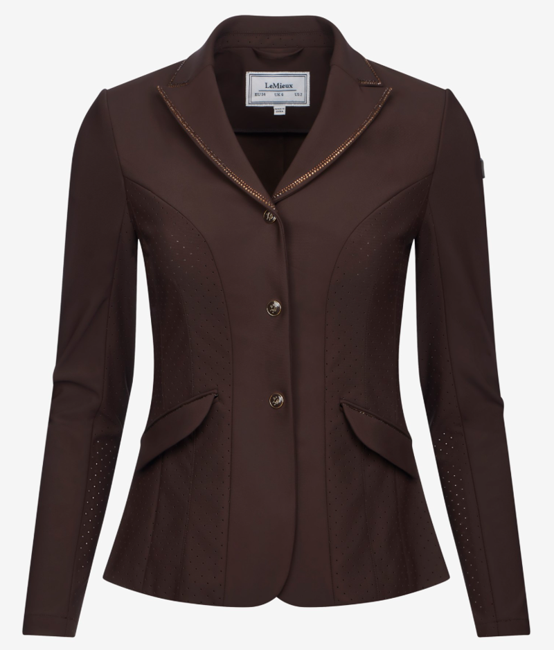 LeMieux Brilliance Women's Diana Show Jacket - Espresso