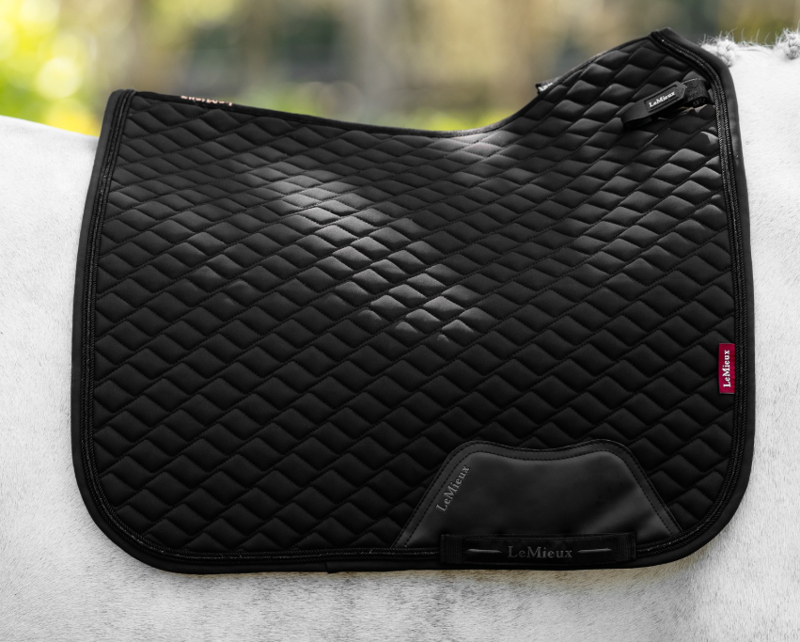LeMieux Brilliance Dressage Square - Black-1