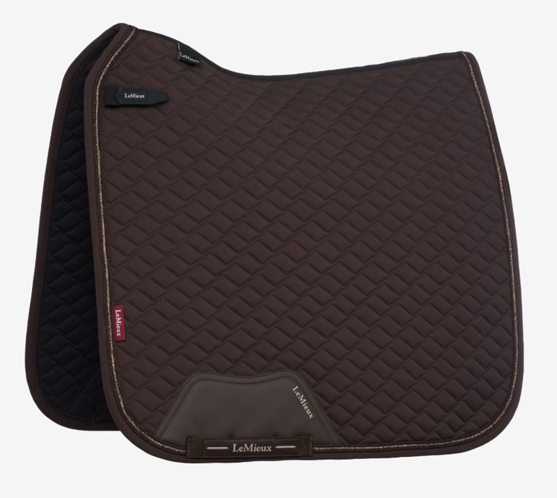 LeMieux Brilliance Dressage Square - Espresso