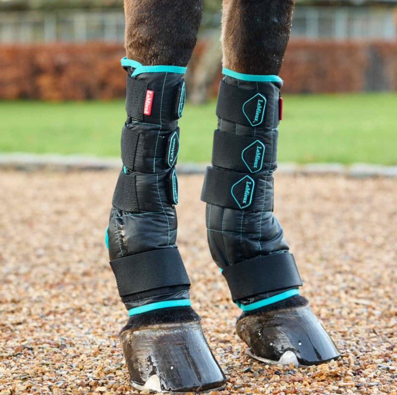 LeMieux Crystal Cool Water Boots - Black-1