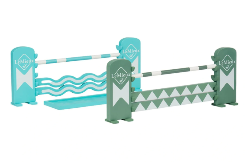 LeMieux Toy Pony Jump Set - Azure/Sage/White 