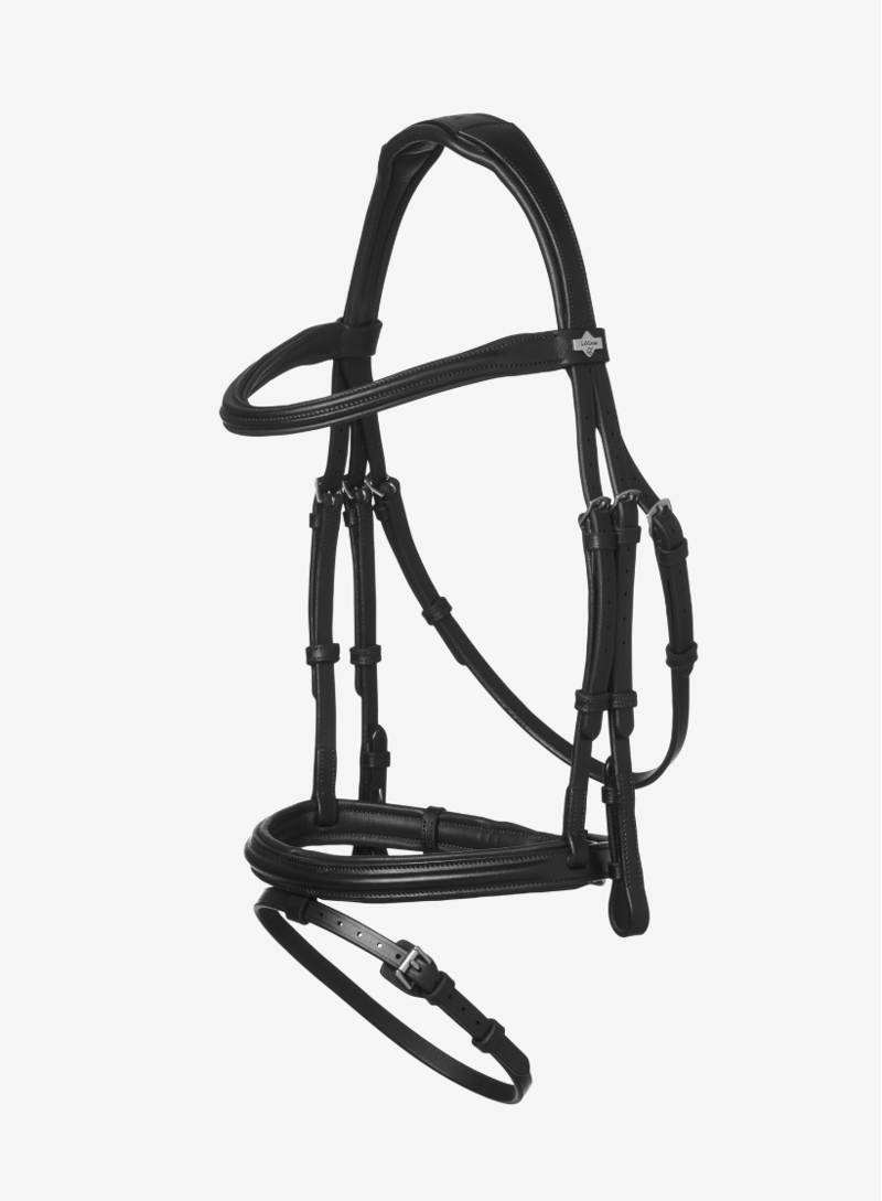 LeMieux Arika Classique Flash Bridle - Black