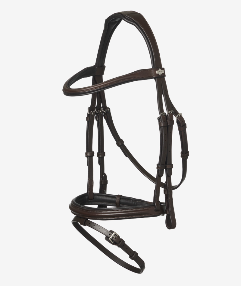 LeMieux Arika Classique Flash Bridle - Brown