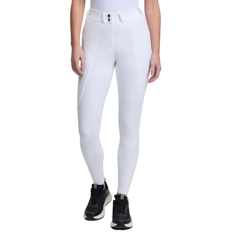 LeMieux Brilliance Knee Grip Breeches - White