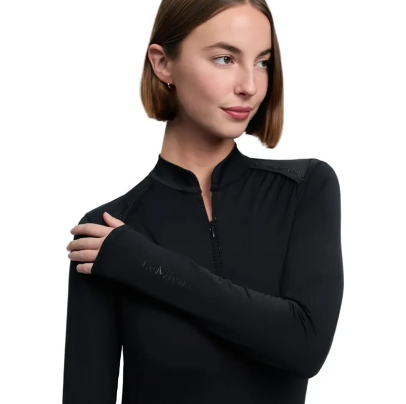 LeMieux  Brilliance Heyden Women's Lightweight Base Layer - Black-1