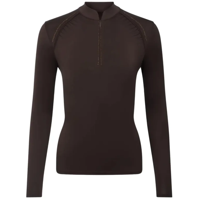 LeMieux  Brilliance Heyden Women's Lightweight Base Layer - Espresso