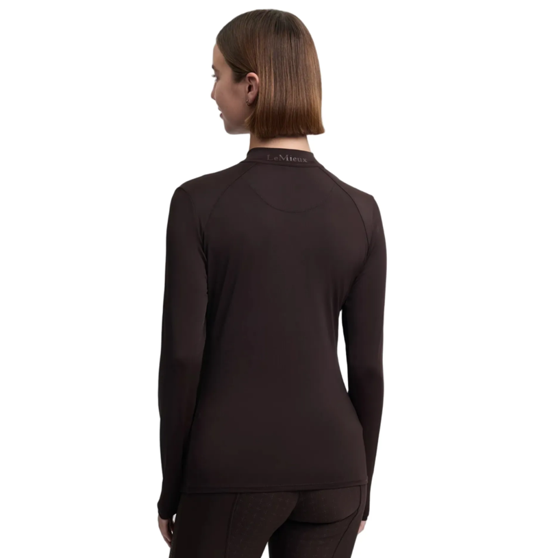 LeMieux  Brilliance Heyden Women's Lightweight Base Layer - Espresso-2