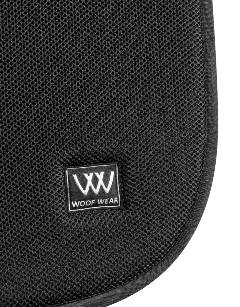 Woof Wear Elite Comfort Mesh Close Contact Saddle Pad - Black-1