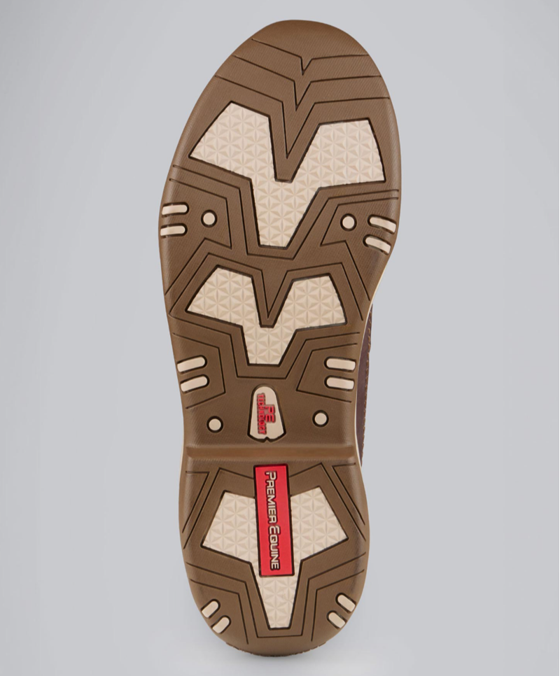 Premier Equine Vinci II Waterproof Shoe - Brown -4